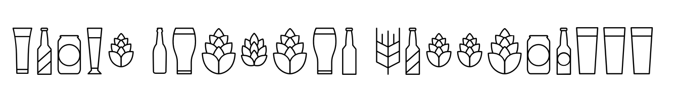 Local Brewery Collection Icons